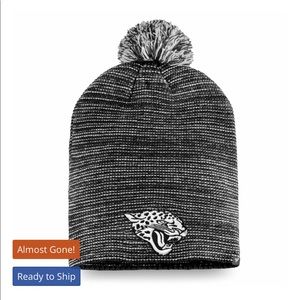New - Jacksonville Jaguars Pom Pom beanie hat adult size